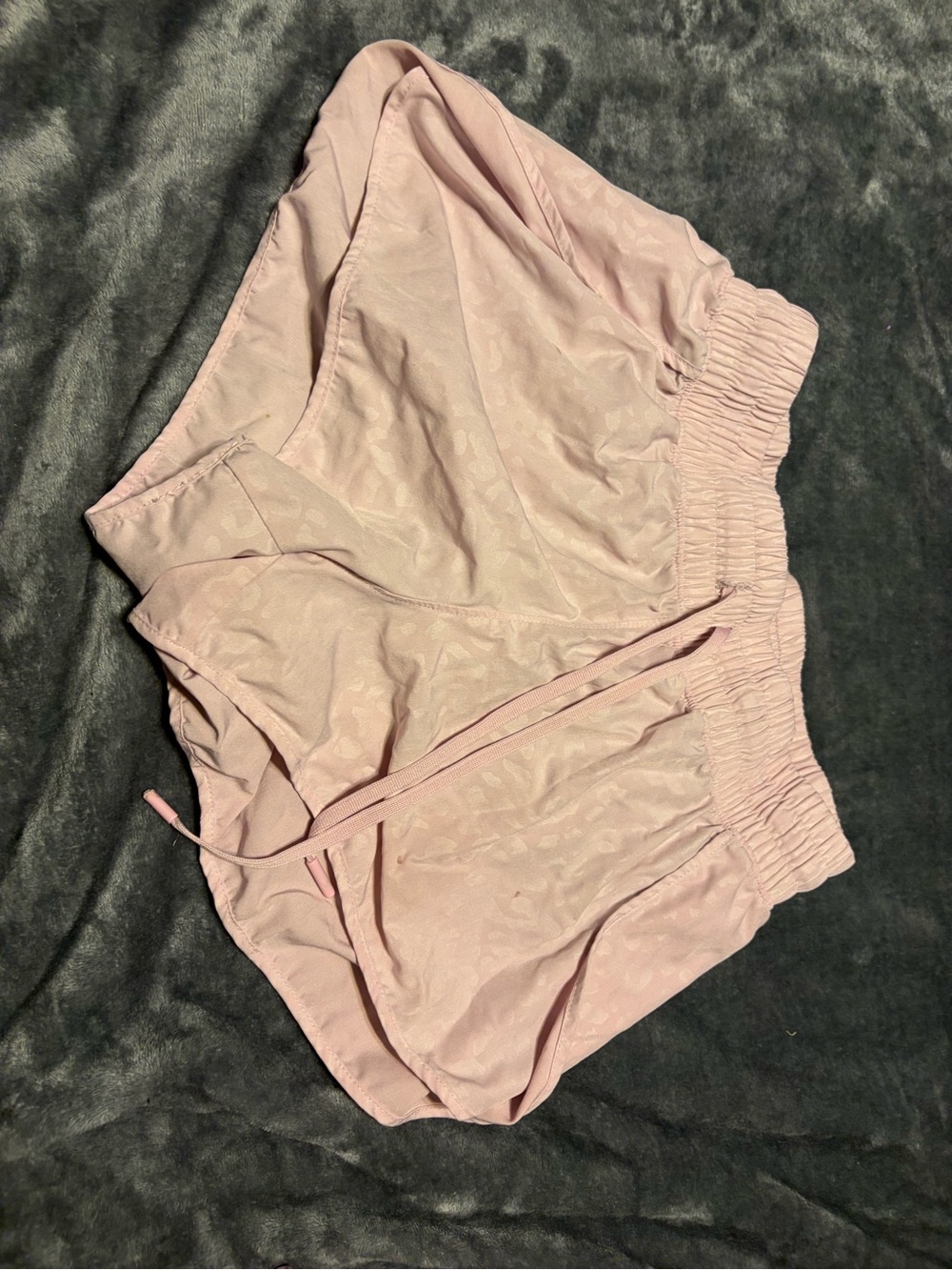 Brandy Melville Pale Pink Athletic Drawstring Shorts